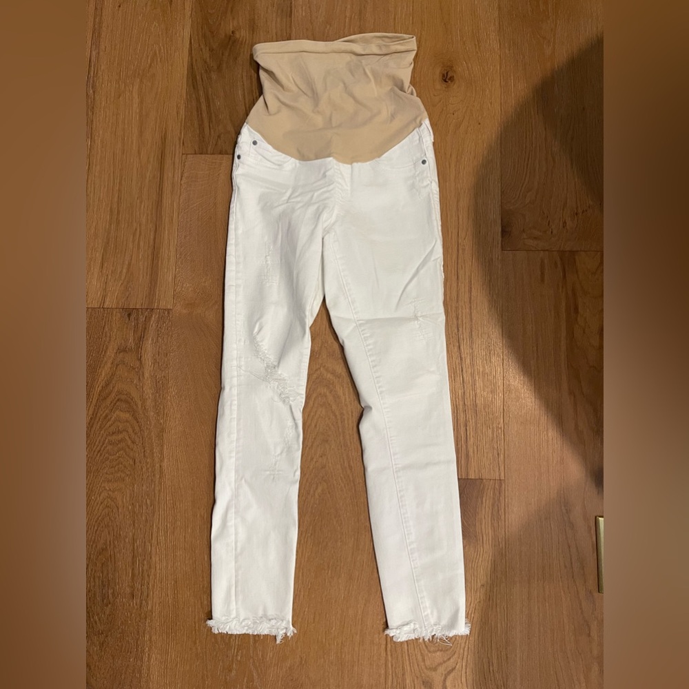 Maternity jeans from A Pea in the Pod